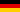 German flag DE